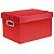 Caixa Organizadora Prontobox Verm.440X320X260 Gd Polycart - Imagem 1