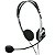 Fone De Ouvido Com Microfone Headphone Preto Multilaser - Imagem 1