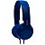 Fone De Ouvido Com Microfone Headphone Teen Cabo 1,2M Azul Newex - Imagem 1