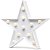 Luminarias Led Estrela Decorativa A Pilha Elgin - Imagem 1