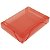 Pasta Aba Elastica Plastica Oficio 55Mm Vermelha Soft Polibras - Imagem 1