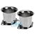 Cornetas para Weber 40 Cromada Par, Alta 55mm De Altura, Novas + garantia + pronta entrega - Carbuloja - Imagem 6