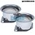 Cornetas para Weber 40 Cromada Par, média 35mm de Altura, Novas (Valor com desconto > R$ 200,00 p/ pagamento a vista), nova + garantia + pronta entrega - Carbuloja - Imagem 1