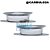 Cornetas para Weber 40 Cromada Par, baixas 20mm de Altura, Novas (Valor com desconto > R$ 200,00 p/ pagamento a vista), nova + garantia + pronta entrega - Carbuloja - Imagem 2