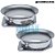 Cornetas para Weber 40 Cromada Par, baixas 20mm de Altura, Novas (Valor com desconto > R$ 200,00 p/ pagamento a vista), nova + garantia + pronta entrega - Carbuloja - Imagem 1