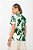 Camisa Jersey Estampa Floral Kim Verde - Imagem 2