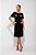 VESTIDO DUDA MALHA PRETO - Imagem 1