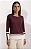 BLUSA MILOS BORDAUX - Imagem 1