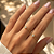ANEL GOTA COM ZIRCONIA BANHADO A OURO 18 K - Imagem 1