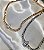 COLAR CHOKER RIVIERA AJUSTAVEL COM GOTA E ZIRCONIAS - BIJUTERIA - Imagem 2