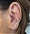 BRINCO EAR CUFF COM ZIRCONIAS BANHADO A OURO OU PRATA - Imagem 1