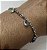 PULSEIRA COM CRISTAIS COLORIDOS EM AÇO INOX - Imagem 2