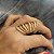 ANEL AROS BANHADO A OURO 18 K - Imagem 2