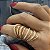 ANEL AROS BANHADO A OURO 18 K - Imagem 1