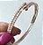 PULSEIRA BRACELETE ARO RIVIERA BANHADO A OURO 18 K - Imagem 3