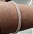 PULSEIRA BRACELETE ARO RIVIERA BANHADO A OURO 18 K - Imagem 1