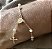 PULSEIRA TERÇO PEROLAS MINI BANHADO A OURO 18 K OU PRATA - Imagem 1