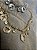 PULSEIRA MEDALHAS CRUZ E DIVINO BANHADA OURO 18 K OU PRATA - Imagem 3