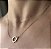 CONJUNTO COLAR CHOKER E BRINCO ARGOLINHA BANHADO OURO 18 K - Imagem 2