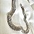 COLAR CHOKER CORRENTE GROSSA BANHADO A OURO OU RODIO - Imagem 1