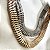 COLAR CHOKER CORRENTE GROSSA BANHADO A OURO OU RODIO - Imagem 4