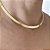 COLAR ARO 5MM BANHADO A OURO OU RODIO - Imagem 2