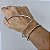 PULSEIRA BRACELETE ENCAIXE BANHADO A OURO 18 K OU RODIO - Imagem 1