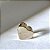 PINGENTE CHARM CORAÇAO BANHADO A OURO 18 K - Imagem 1