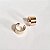 BRINCO PIERCING FAKE CHAPA BANHADO A OURO 18 K - UNITARIO - Imagem 2
