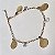 PULSEIRA HO'OPONOPONO COM PONTOS DE LUZ BANHADA OURO 18 K - Imagem 3