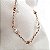 PULSEIRA COM BOLINHAS E PEROLAS BANHADA OURO 18 K - Imagem 2