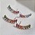 BRINCO EAR CUFF COM ZIRCONIAS COLORIDAS BANHADO A OURO 18 K OU PRATA - Imagem 1