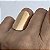 ANEL AJUSTAVEL CHAPA OVAL BANHADO A OURO 18 K - Imagem 1