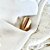 ANEL AJUSTAVEL CHAPA OVAL BANHADO A OURO 18 K - Imagem 2