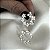 BRINCO FLORZINHAS COM ZIRCONIAS CRISTAIS BANHADO A PRATA - Imagem 3