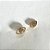 BRINCO OLHO GREGO COM ZIRCONIAS BANHADO A OURO 18K - Imagem 1