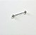 BRINCO PIERCING VERDADEIRO TRANSVERSAL BOLINHA EM AÇO INOX - Imagem 1