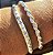 PULSEIRA BRACELETE SPIKE BANHADA A PRATA - AJUSTAVEL - Imagem 2