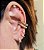 BRINCO PIERCING FAKE COM MICROZIRCONIAS CRAVEJADAS BANHADO A OURO 18 K - UNIDADE - Imagem 4