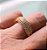 ANEL APARADOR COM ZIRCONIAS BANHADO A OURO 18 K - Imagem 2