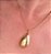COLAR GOTA BANHADO A OURO 18K OU RODIO - Imagem 2