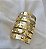 PULSEIRA BRACELETE MARTELADO BANHADO A OURO OU PRATA - Imagem 2
