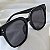 OCULOS SOLAR COM PROTEÇÃO UV - POLARIZADO PRETO ACETATO - Imagem 1