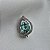 PINGENTE CHARM GOTA VARIAS CORES BANHADO A RODIO - Imagem 4