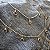 COLAR CHOKER COM ZIRCONIAS COLORIDAS BANHADO A OURO 18 K OU PRATA - Imagem 5