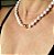 COLAR PEROLA SHELL FECHO IMA BANHADO A OURO 18 K - Imagem 1