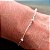 PULSEIRA BOLINHAS EM PRATA 925 CORRENTE CARTIER - Imagem 1