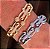 PULSEIRA BRACELETE INSPIRED COM ZIRCONIAS BANHADO A OURO 18 K OU RODIO - Imagem 1