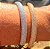 PULSEIRA BRACELETE CRAVEJADO COM ZIRCONIAS BANHADO A OURO 18 K OU RODIO - Imagem 1