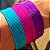 PULSEIRA CORDA DE VIOLAO COLORIDA - KIT COM 9 PULSEIRAS - Imagem 1